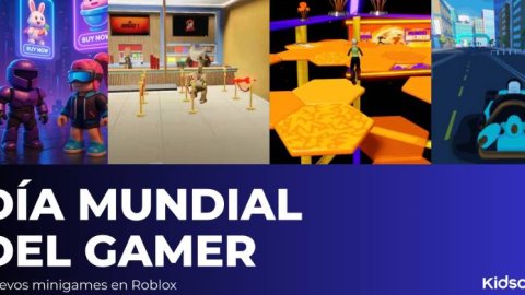 Día del Gamer: Kidscorp lanza formatos de minijuegos en Roblox