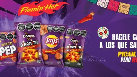 El consumo de snacks picantes crece en Argentina y PepsiCo amplía su línea Flamin' Hot