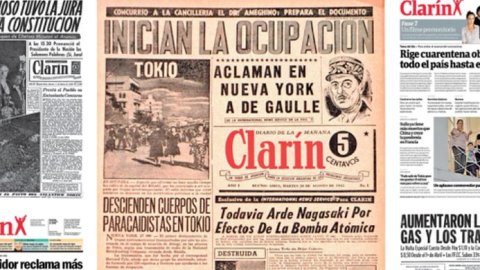 Clarín celebra 80 años acompañando la historia argentina