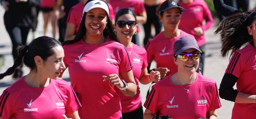 Rexona impulsa en Chile la primera media maratón para mujeres