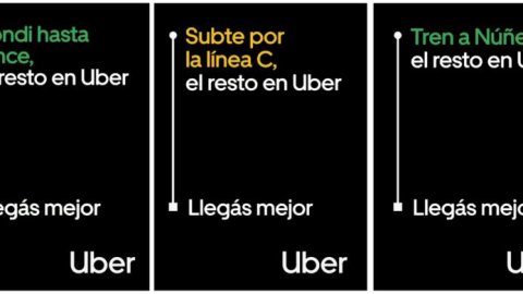 “Con Uber, llegás mejor": la nueva campaña de Uber