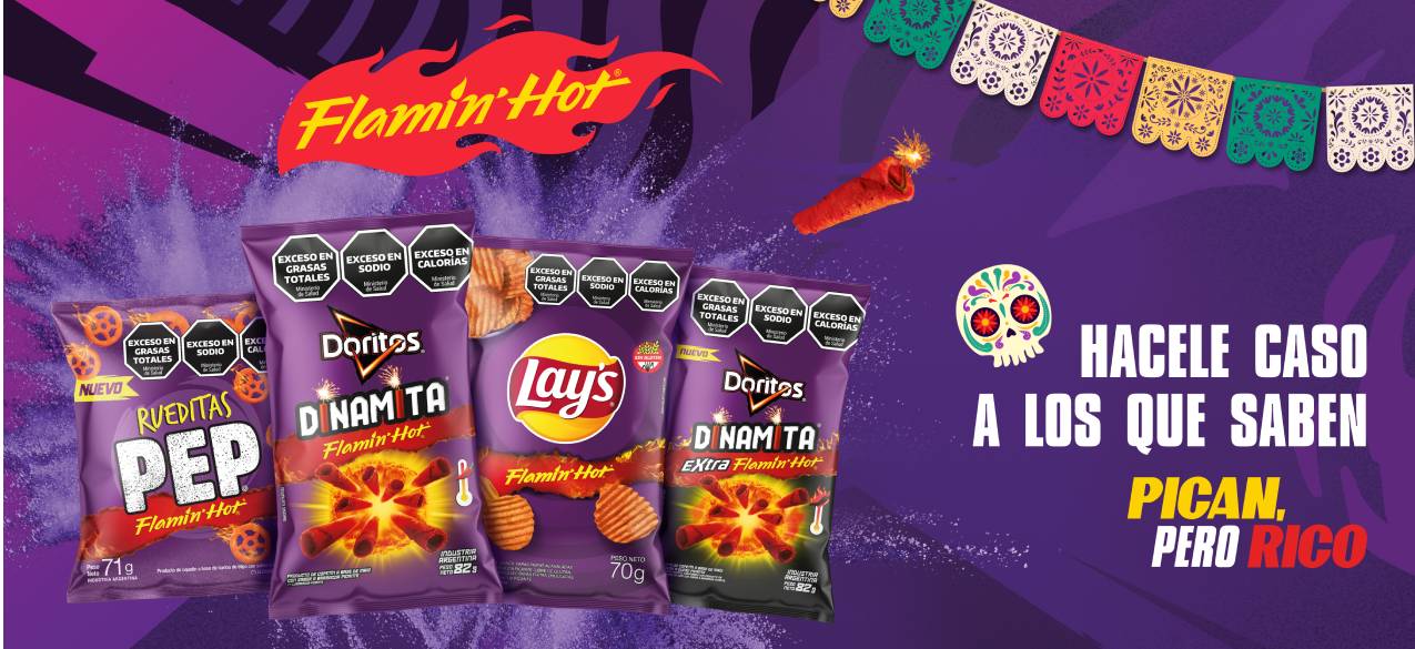 PepsiCo lanzó campaña de Flamin’ Hot con Yanina Latorre como protagonista