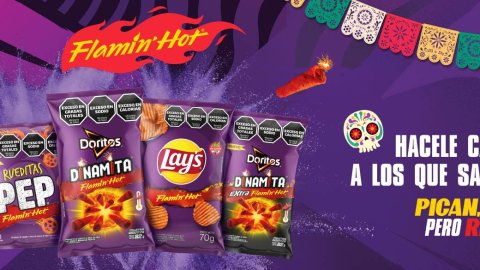 PepsiCo lanzó campaña de Flamin’ Hot con Yanina Latorre como protagonista