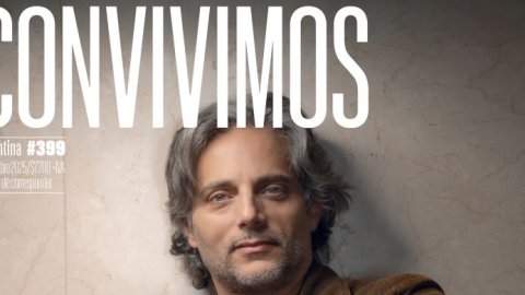 Joaquín Furriel en la tapa de Convivimos de septiembre