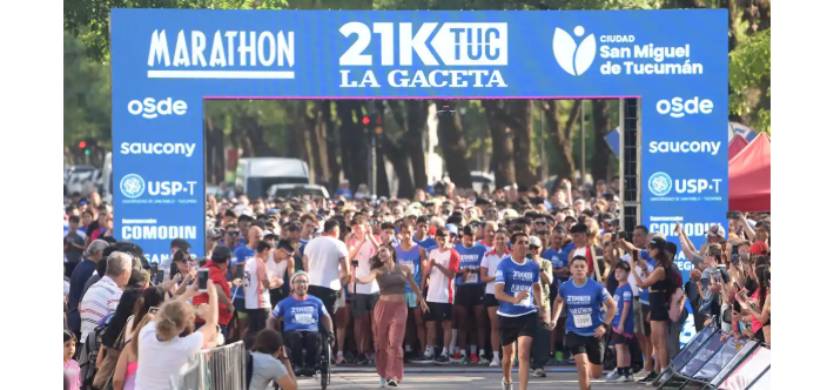 Se presentó en Tucumán la tercera edición de Los 21K de LA GACETA