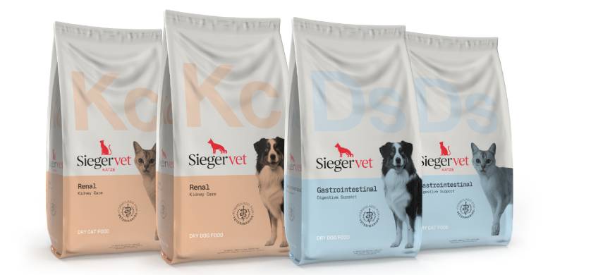 Alican lanza Sieger Vet, nueva línea de nutrición clínica para perros y gatos