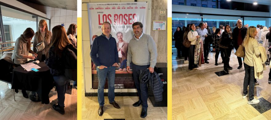 FilmSuez celebró una función especial de Los Roses en el Atlas Patio Bullrich
