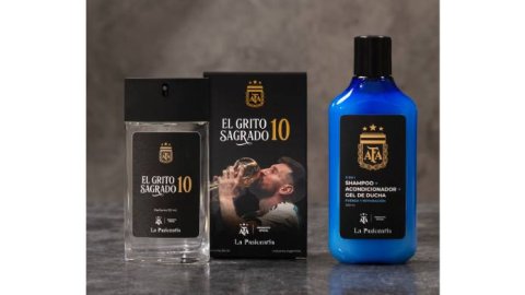 La AFA elige a La Pasionaria para lanzar los perfumes oficiales de la Selección Argentina