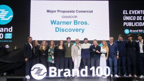 Warner Bros. Discovery fue premiada en brand100 2025