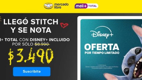 Meli+ Total: Mercado Libre lanza promoción con Disney+ y beneficios para compras online
