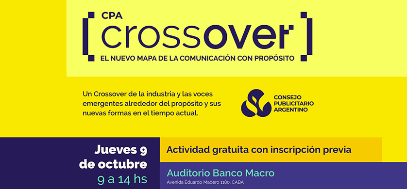 El CPA presenta CROSSOVER CPA, un espacio sobre comunicación con propósito