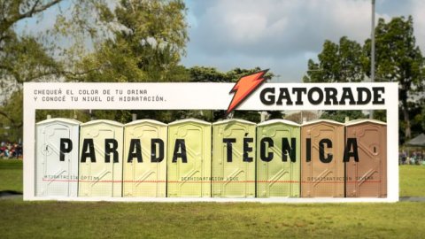 Primera acción de Gatorade & TombrasNiña en la Maratón de Buenos Aires