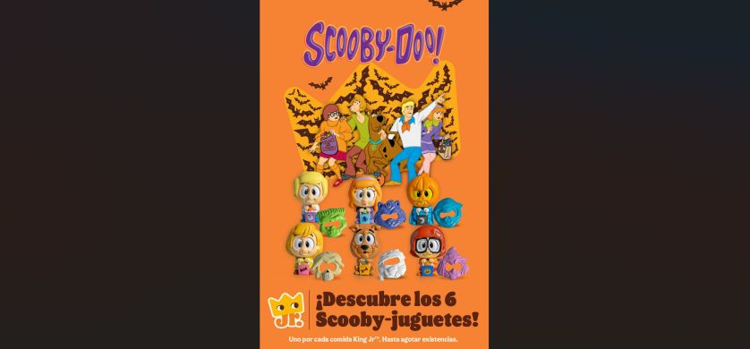 ¡Scooby-Doo, dónde estás? En Burger King con seis juguetes que esconden un misterio delicioso
