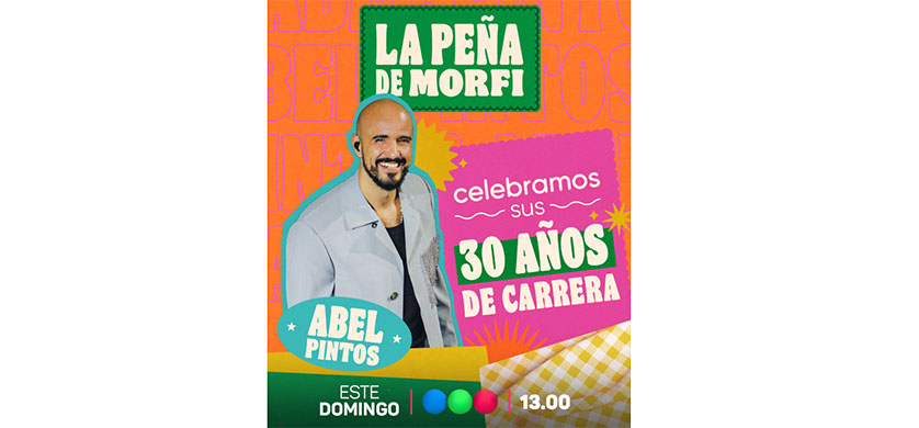 Abel Pintos celebra sus 30 años de carrera en La Peña de Morfi