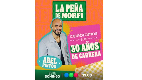 Abel Pintos celebra sus 30 años de carrera en La Peña de Morfi