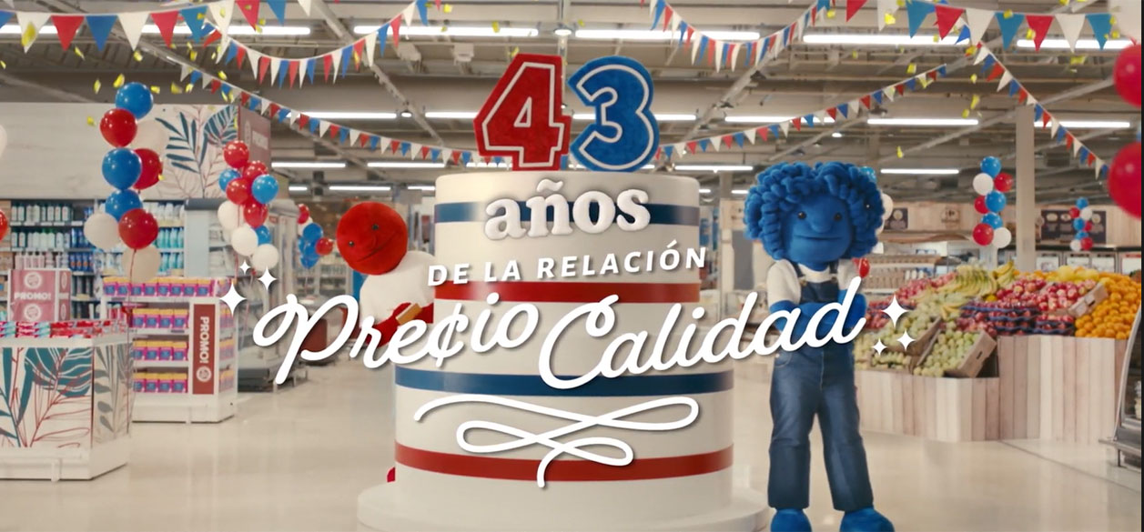 Nueva campaña de Carrefour junto a Mercado McCann por los 43 años en Argentina