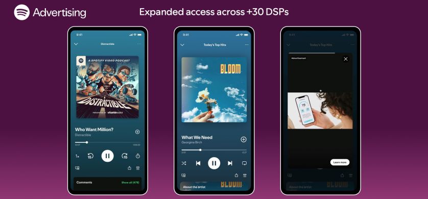 Spotify presenta nuevas actualizaciones en sus Canales de Compra Automatizada