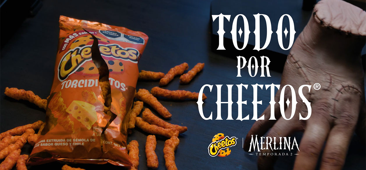 “Todo por Cheetos”, la nueva campaña de Cheetos en alianza con Merlina
