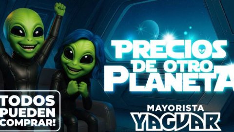 Yaguar presenta su campaña “Precios de otro planeta”