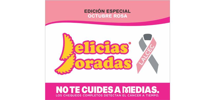 Delicias Doradas se viste de rosa en octubre y se suma a la lucha contra el cáncer de mama