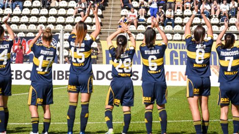 Exitoso debut de la Libertadores femenina en Telefé