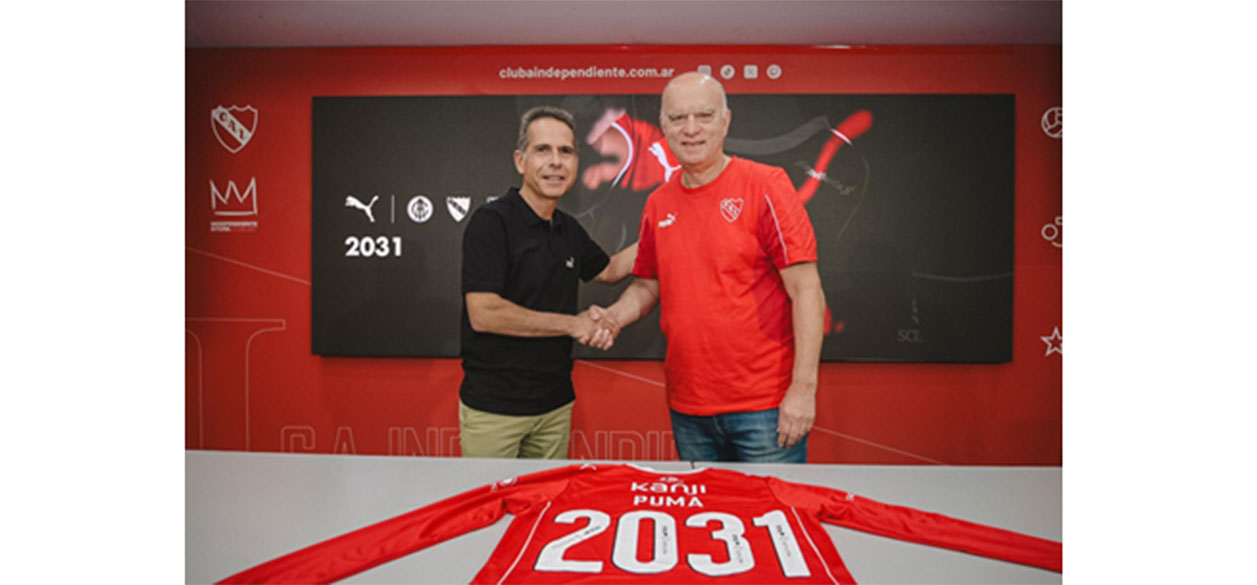 PUMA renueva su vínculo con el Club Atlético Independiente