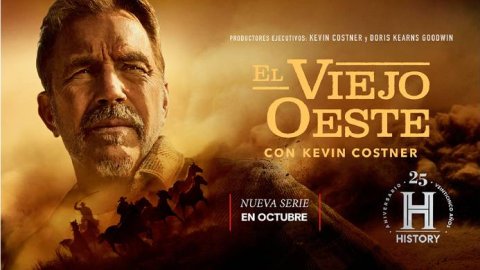 Kevin Costner presenta una nueva mirada sobre el Oeste en HISTORY