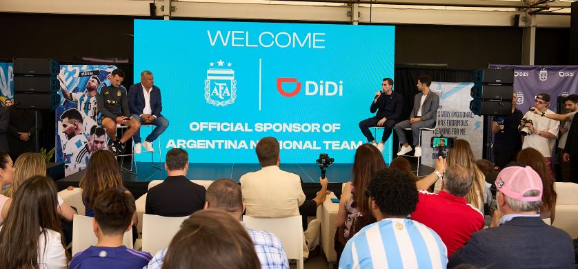 DiDi es el nuevo Main Sponsor de las Selecciones Nacionales