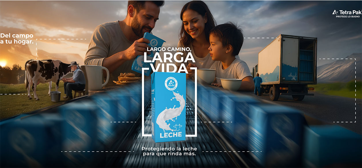 “El camino de la leche”, lo nuevo de A-TRAIN para Tetra Pak