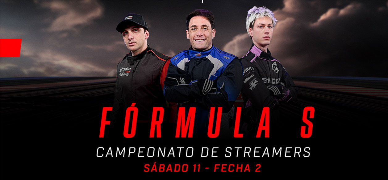 Se viene la segunda carrera de la Fórmula S Campeonato de Streamers en Tecnópolis