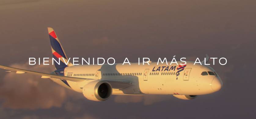 Graphene presenta “Bienvenido a ir más alto”, la nueva campaña global de LATAM Airlines
