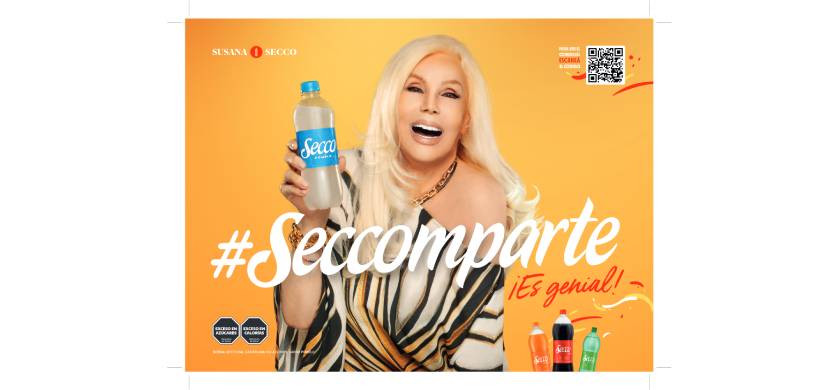Susana Giménez protagoniza la nueva campaña de Secco