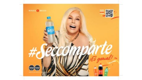 Susana Giménez protagoniza la nueva campaña de Secco