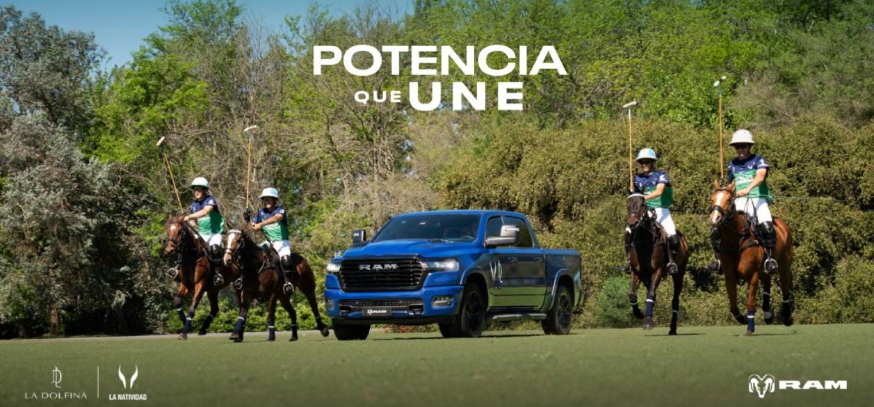 Ram Argentina se une a La Natividad – La Dolfina como vehículo oficial en la temporada 2025 de Polo