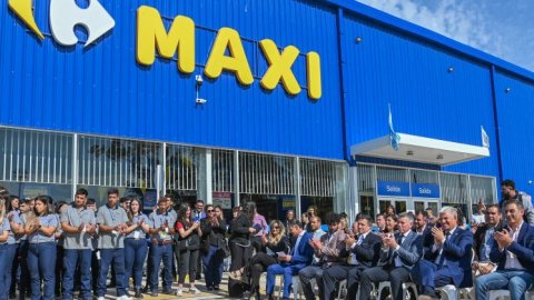 Carrefour abrió su tienda Maxi en San Luis y lleva realizadas 35 inauguraciones en el año