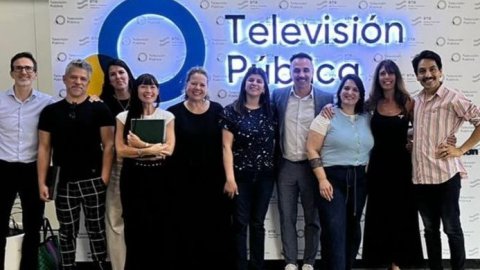 Más allá del spot: el equipo de Havas visitó la TV Pública