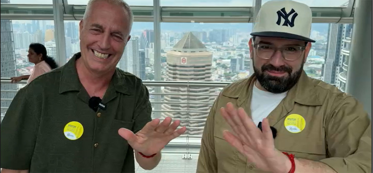 Marley y Damián Betular conquistan Malasia en "Por el Mundo"