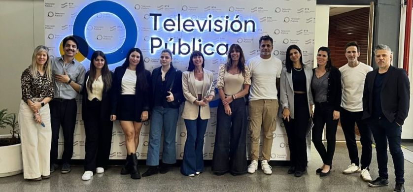 El equipo de Quiroga explora la TV Pública y fortalece vínculos con los medios públicos
