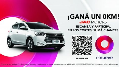 El Nueve vuelve a premiar a su audiencia y sortea un nuevo 0 km
