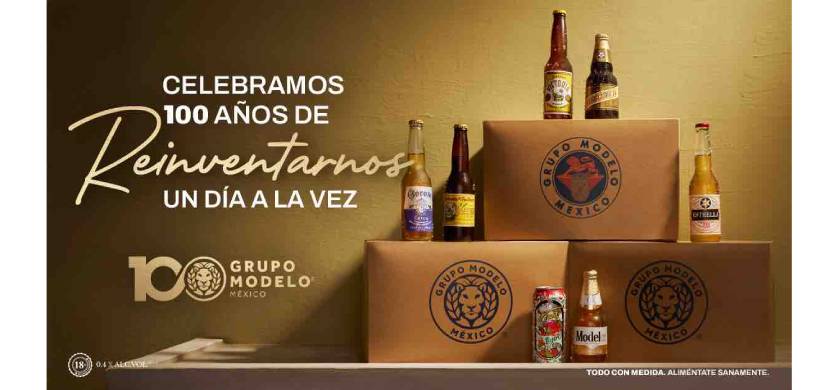 Grupo Modelo México conmemora su centenario con la campaña “Gracias por dejarnos ser parte”