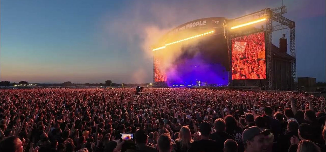 Linkin Park vuelve a Argentina con show explosivo y nuevo single: en vivo por Flow