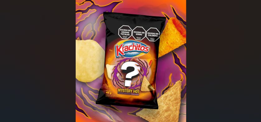 Krachitos presenta Mystery Hot: el nuevo snack que desafía a descubrir su sabor