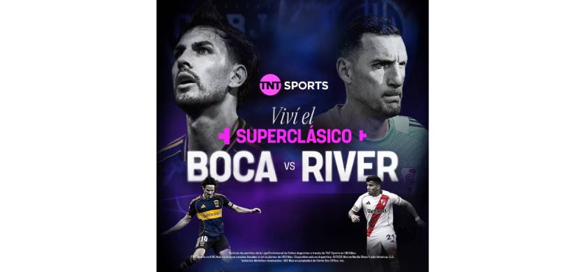 TNT Sports y HBO Max presentaron una nueva campaña en la previa del Superclásico