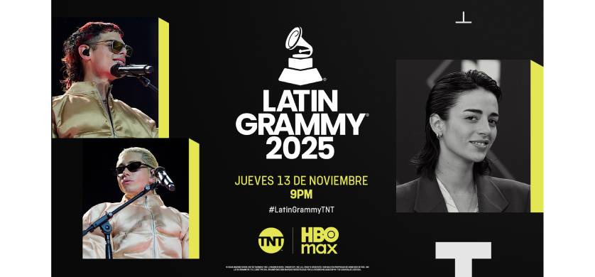 TNT y HBO Max transmitirán en vivo la 26ª Entrega Anual del Latin Grammy