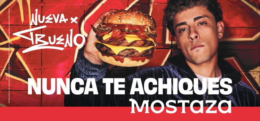 Mostaza presenta “Nunca te achiques”, su nueva campaña junto a Trueno