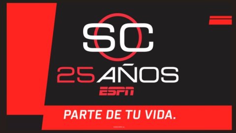 ESPN celebró los 25 años de SportsCenter con un nuevo spot