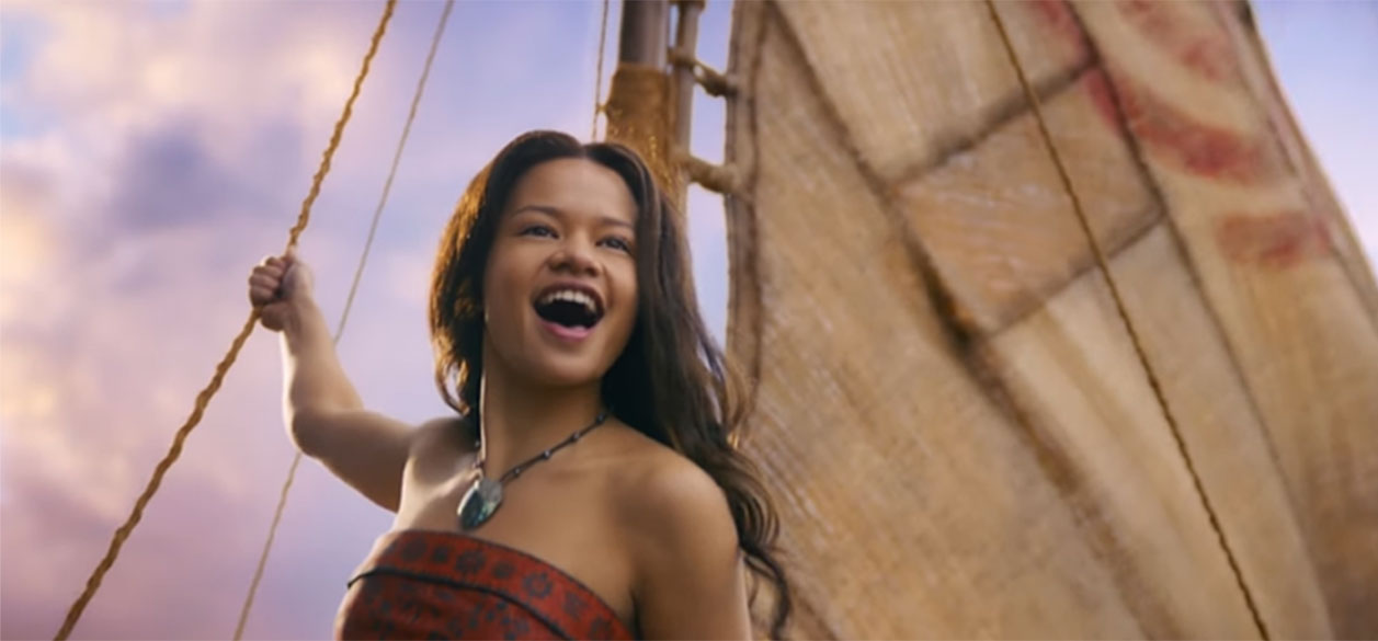 Disney revela el primer tráiler de la versión en acción real de Moana