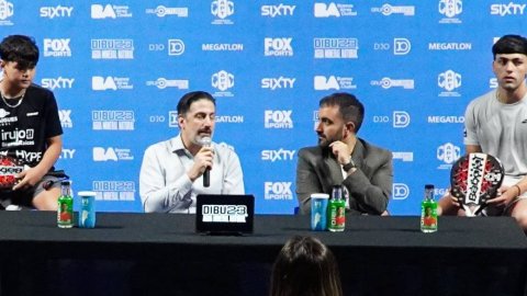 El estudio 8 de Canal 9 se transformó en sede del Argentina Pádel Tour
