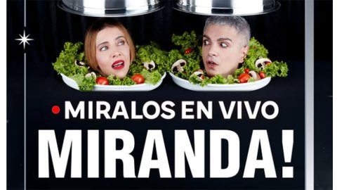 Flow transmitirá en vivo el show de Miranda!