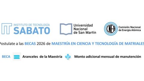 El Instituto Sabato abre la inscripción a una maestría clave para la industria de materiales